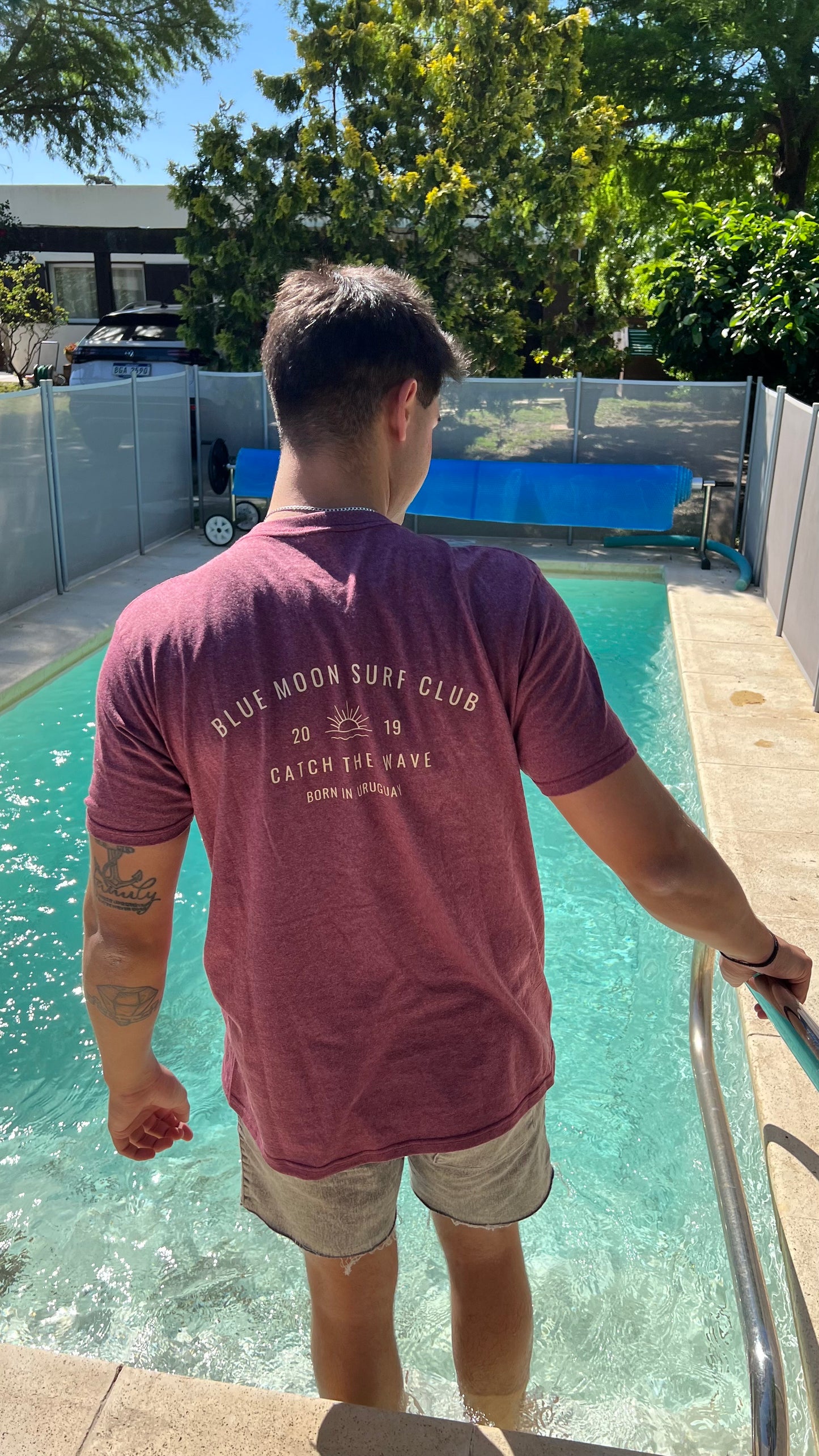 TSHIRT BORDO